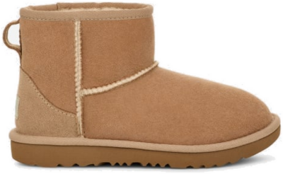 UGG Classic Mini II-laars voor kinderen  in Beige Sand 1017715K-SAN