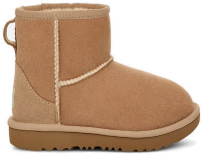 UGG Classic Mini II-laars in Beige Sand 1017715T-SAN