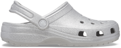 Crocs Classic Glitter Klompen Unisex Silver Glitter Silver Glitter 205942-0IC-M5W7