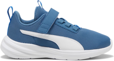 PUMA Rickie Runner Kids’ Sneakers, Blue Horizon/White/Hyperlink Blue 394932_12