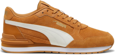 PUMA ST Runner V4 Suede Sneakers Unisex, Desert Tan/Vapor Grey/Gold 399665_04