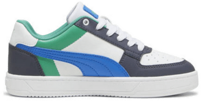 PUMA Caven 2.0 Block Youth Sneakers, White/Hyperlink Blue/Galactic Grey White,Hyperlink Blue,Galactic Gray 394461_08