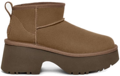 Ugg Ugg Classic Ultra Mini New Heights Boot Hickory Groen