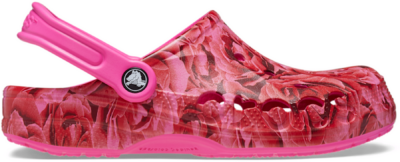 Crocs Baya Floral Klompen Unisex Electric Pink Electric Pink 210450-6QQ-M5W7