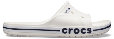 Crocs Bayaband Slides Unisex White / Navy White/Navy 205392-126-M5W7