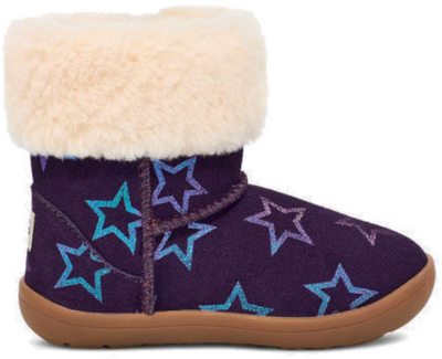 UGG Sammee Iridescent Stars-laars in Purple Nightshade/Purple Iridescent 1157633T-NHD