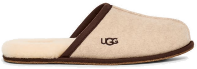 UGG Scuff Wool II-pantoffel in Brown Chocolate 1167270-CHO