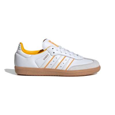 adidas Samba OG Cloud White Crystal White Crew Yellow (GS) IH5582