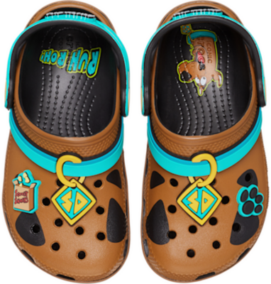 Crocs Toddlers Scooby-Doo! Classic Klompen Kinder Black Black 210501-001-C4