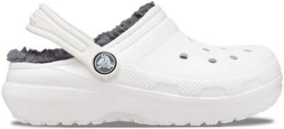 Crocs Lined Clog Children – White, White White