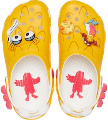 Crocs McDonalds x Birdie Classic Klompen Unisex Yellow Yellow 208696-730-M8W10