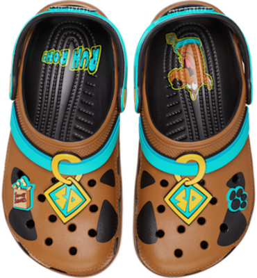 Crocs Scooby-Doo! Classic Klompen Kinder Black Black 210112-001-C11