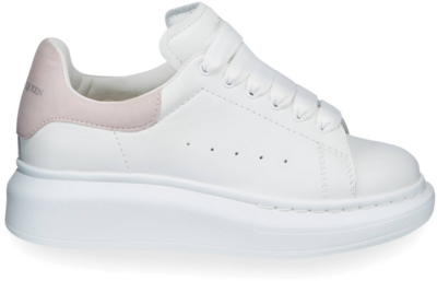 Alexander McQueen Oversized Sneaker White Light Pink (Kids) White/Light Pink