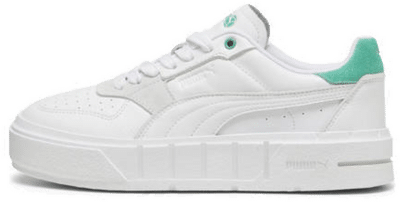 PUMA Cali Court Match Sneakers Women, White/Jade Frost White,Jade Frost 393094_08