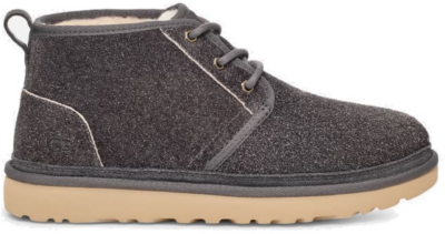 UGG Neumel Shaggy Suede-laars in Grey Dark Grey 1158219-DGRY