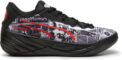 PUMA All-Pro Nitrou00e2u0084u00a2 Media Day Basketball Black,White,For All Time Red 310395_01