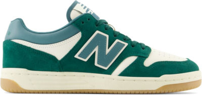 New Balance Unisex 480 in Groente, Leather, Groente BB480LPA