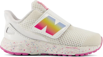 New Balance Kinderen Fresh Foam Arishi v4 Hook and Loop in Roze, Synthetic, Roze NWARIGS4