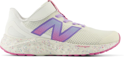 New Balance Kinderen Fresh Foam Arishi v4 Bungee Lace with Top Strap in Roze, Synthetic, Roze PAARIGS4