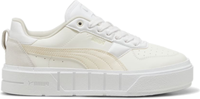 PUMA Cali Court Winter Volume Sneakers Women, Warm White 398445_02