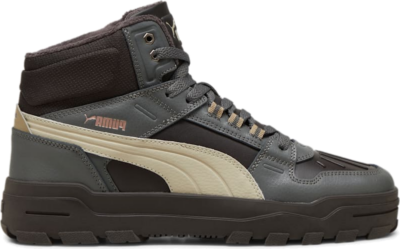 PUMA Rebound Abrupt Wtr Sneakers Unisex, Flat Dark Grey/Desert Dust/Shadow Grey 398697_01