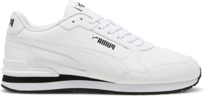 PUMA ST Runner V4 Leather Sneakers Unisex, White/Black/White White,Black,White 399068_07