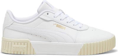 PUMA Carina 2.0 Sneakers Women, White/Gold/Alpine Snow 385849_28