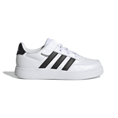 Adidas Breaknet Lifestyle Court met Elastische Veters en Klittenband Bovenaan Cloud White HP8963