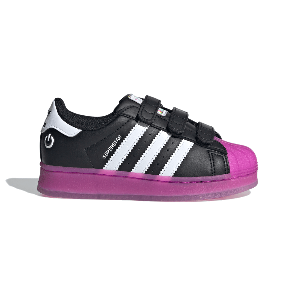 Adidas Superstar LED Lights Comfort Closure Kids Core Black IG7002