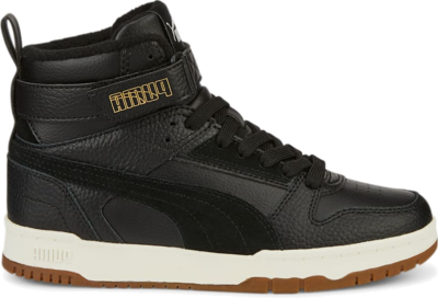 PUMA Rbd Game Winter Sneakers Youth, Black/Gold 388449_02