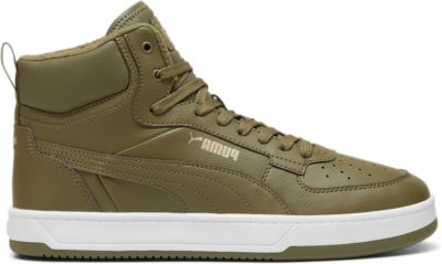 Women’s PUMA Caven 2.0 Mid Wtr Sneakers, Olive/Gold/White 392333_03