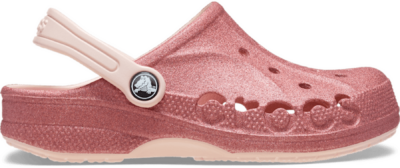 Crocs Toddler Baya Glitter Klompen Kinder Pink Rose Pink Rose 207014-6SR-C6