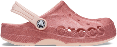 Crocs Baya Glitter Klompen Kinder Pink Rose Pink Rose 207015-6SR-C11