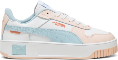 PUMA Carina Street Sneakers Women, White/Frosted Dew/Island Pink 389390_29