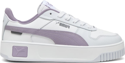 PUMA Carina Street Sneakers Women, White/Pale Plum/Silver Mist 389390_30