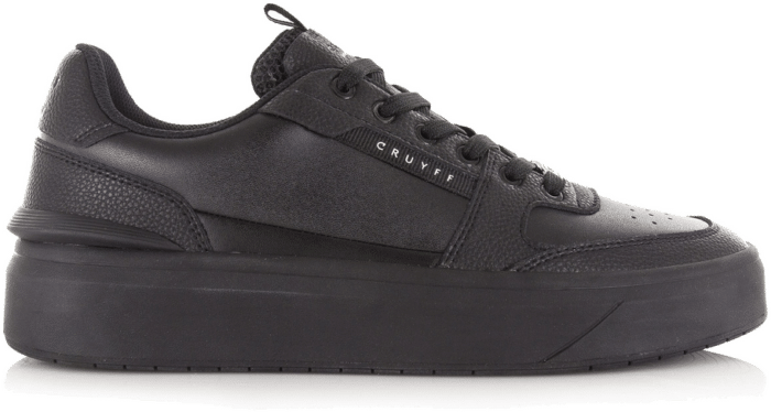 Cruyff Cruyff - Endorsed Tennis zwarte sneakers Zwart Leer Lage sneakers  Heren