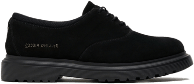 Filling Pieces Derby Suede Black Black 74922791861