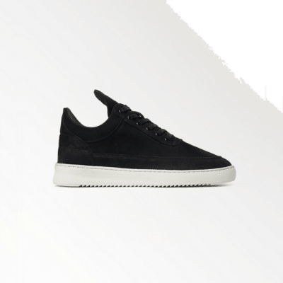 Filling Pieces Low Top Ripple Nubuck Black 25122841861