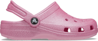 Crocs Classic Clog Glitter Infant – Pink, Pink Pink