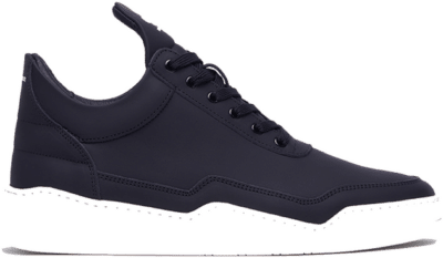 Filling Pieces Low Top Ghost Organic Nappa Black Black 25234221861