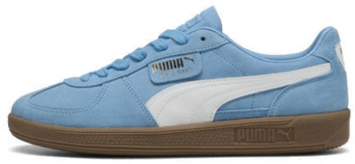Puma Palermo Sneakers Unisex, Blue, Size 39, Light Blue,White 396463_44