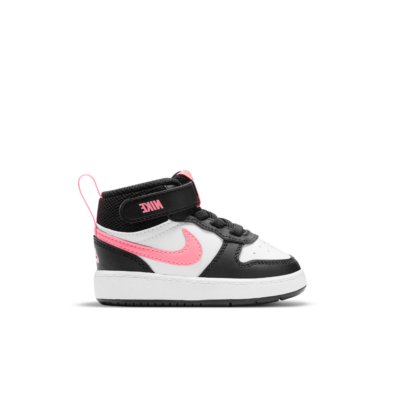 Nike Court Borough Mid Zwart CD7784-005