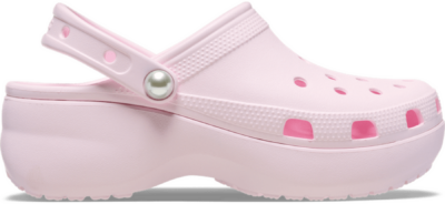 Crocs Classic Platform Pearl Klompen Damen Pink Milk Pink Milk 211231-6ZW-W6