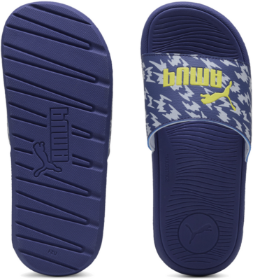 Puma Cool Cat Poised 2 Race Slides Youth, Blue, Size 38,  400909_01