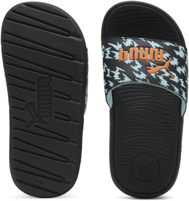 Puma Cool Cat 2.0 Poised 2 Race Slides Kids, Black, Size 34.5,  400910_02