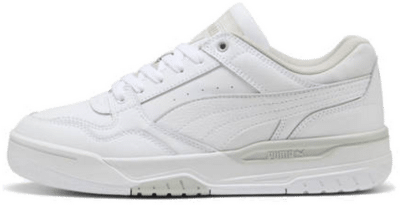 Puma Rebound Retro Sneakers Unisex, White, Size 36, White,Cool Light Gray 400197_01