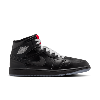 Jordan 1 Mid Heren Schoenen Black HV5177-010
