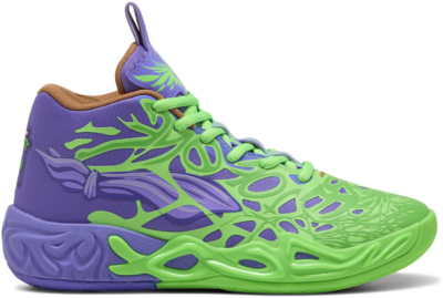 Puma HOOPS x TNMT MB.04 R&D Basketball Youth, Green, Size 39,  312056_01