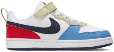 Nike Court Borough Low 2 Kinder Sneakers Dv5457-124 – Kleur Wit DV5457-124