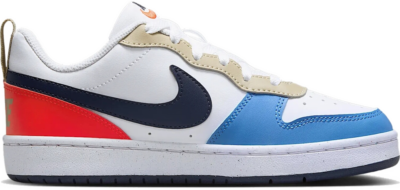 Lage Court Borough Sneakers Rood Wit Blauw Nike ; Multicolor ; Heren Multicolor